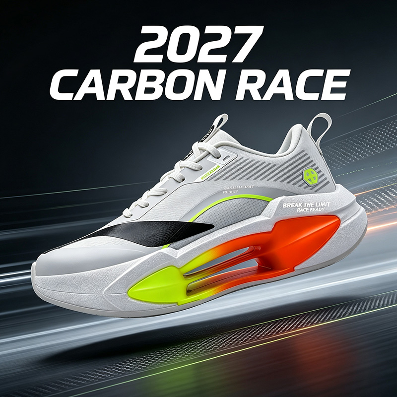 Carbon Plate Marathon Racing Shoes - Zapatillas de Running con Placa de