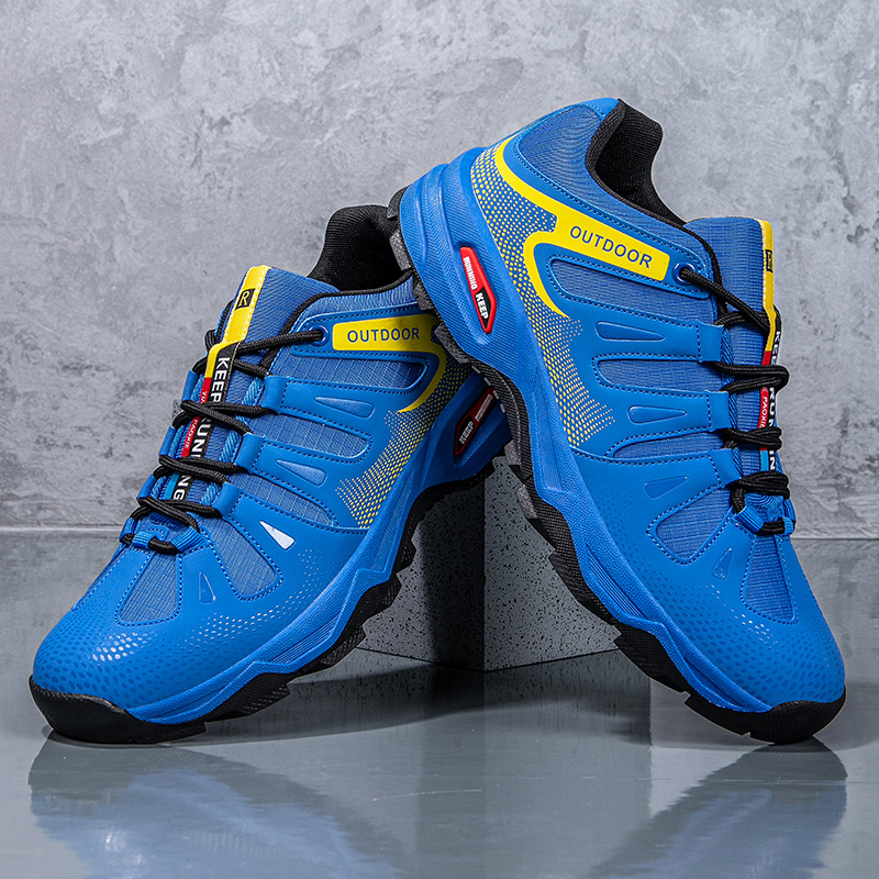 Anti Slip Trail Running Sneakers - Zapatos de senderismo con cordones para