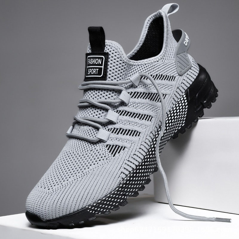 Zapatillas de correr para homb - Shock Absorbing Gym Trainers reseña y precio